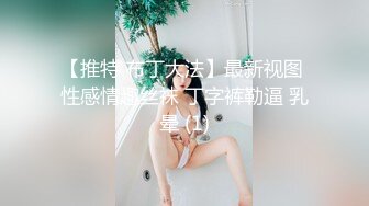 【推特 布丁大法】最新视图 性感情趣丝袜 丁字裤勒逼 乳晕 (1)