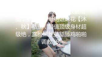 强烈推荐！电报群VIP收费精品，梦杰的新母狗姐妹花【沐、秋】私拍，颜值顶级身材超级绝，露脸黑丝美腿舔鸡啪啪调教 (6)