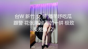 台W 新竹 女 警 潘芊妤吃瓜 跟警 花张津 瑜有的一拼 极致反差婊 (2)