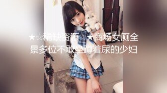 ★☆稀缺资源☆★商场女厕全景多位不敢坐蹲着尿的少妇