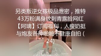 另类叛逆女孩极品泄密，推特43万粉满身纹刺青露脸网红【阿璃】订阅福利，人瘦奶挺与炮友各种啪啪不健康自拍 (24)