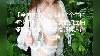 【全国探花】深夜约了个牛仔裤少妇啪啪，沙发调情扣逼抽插抱起来干，穿着高跟鞋床边侧入猛操