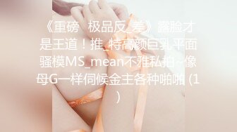 《重磅☛极品反_差》露脸才是王道！推_特高颜巨乳平面骚模MS_mean不雅私拍~像母G一样伺候金主各种啪啪 (1)