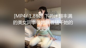 [MP4/ 1.88G] 下药迷翻丰满的美女同事等她睡着猛干她的大肥B